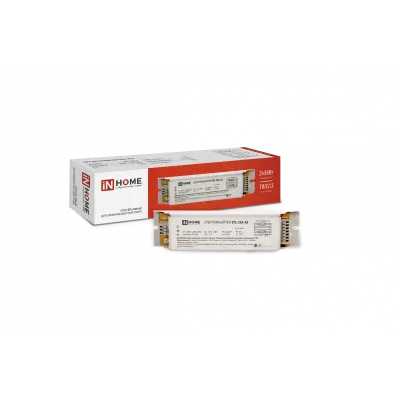ЭПРА для люминесцентных ламп ETL-236-А2 2х36Вт Т8/G13 IN HOME