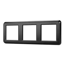 Рамка пластиковая FRM-VERSA-PL-3-BK