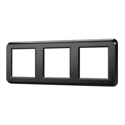 Рамка пластиковая FRM-VERSA-PL-3-BK
