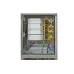 Шкаф с цоколем ВОКС-УФП-720(30П) с кронштейном и органайзером (корпус)