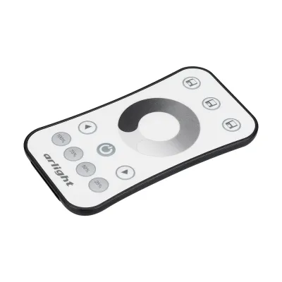 Пульт SMART-R9-DIM 1 зона, 2.4G ARL, IP20 пластик, 5 лет