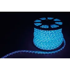 Дюралайт (световая нить) со светодиодами, 3W 50м 230V 72LED/м 11х17мм, синий, LED-F3W с 2 заглушками, 2 сетевыми шнурами, 2 коннекторами в комплекте