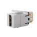 Модуль HDMI keystone, белый