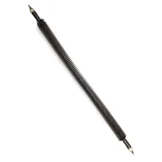 ТЭН 2500W, черн, L600мм,подвижный воздух, оребренный, ф1, 220V