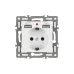 Механизм розетки с USB зарядкой SCT-MUAA-PL-WH 250V, 16A