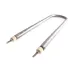 ТЭН 400W, черн, L290мм, межосевое расстояние 60-70мм, спокойный воздух, ф2, 220V