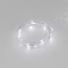Гирлянда светодиодная ARD-DEW-HOME-2000-CLEAR-20LED-STD White6000 1.5V, Battery Pack, Cork Ardecoled, IP20