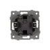 Механизм выключателя одноклавишный проходной SWT-MKP1-PL-WH-V 250V, 10A
