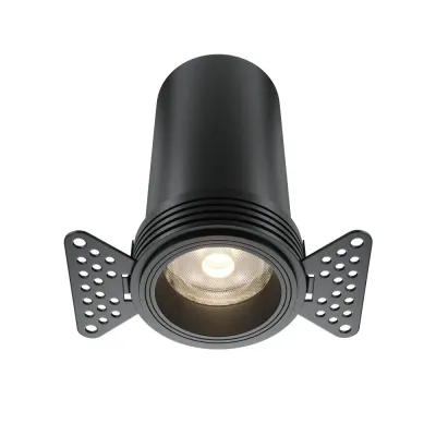 Встраиваемый светильник FOCUS LED DL125-L12-4K-TRS-B Черный