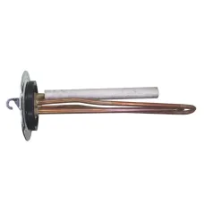 КОМПЛЕКТ: ТЭН RCF 1500W, D48, М5, 220V + фланец D125+ анод М5 + прокладка