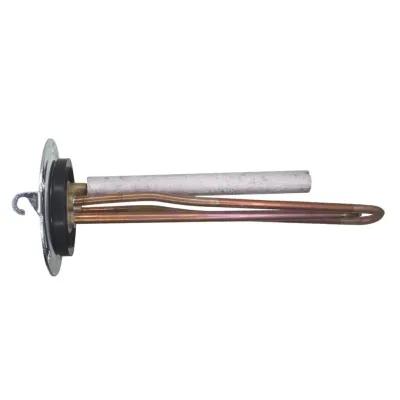 КОМПЛЕКТ: ТЭН RCF 1500W, D48, М5, 220V + фланец D125+ анод М5 + прокладка