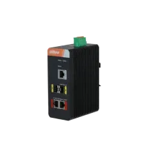 Коммутатор управляемый L2 промышленный с обл. упр. 2x1Гбит/с (RJ45 с PoE++), 2x1Гбит/с (SFP) 120Вт