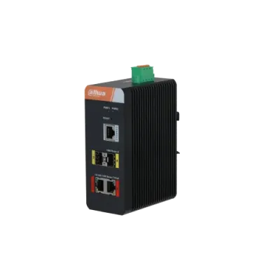 Коммутатор управляемый L2 промышленный с обл. упр. 2x1Гбит/с (RJ45 с PoE++), 2x1Гбит/с (SFP) 120Вт