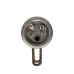 ТЭН RF 2000W(1000+1000), TW, медь, D64мм, М6, клеммы под винт, L295мм, горизонтальный 220V