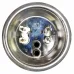 ТЭН RF 2000W(700+1300), нерж, D92мм, М6, клеммы под разъем, L285мм, 220V