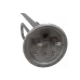 ТЭН RF 1200W, нерж, D72, М6, клеммы под разъем, L255мм, 220V