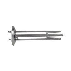ТЭН RF 1500W, SG, нерж, D82, М6, клеммы под разъем, L215мм, горизонтальный, 220V