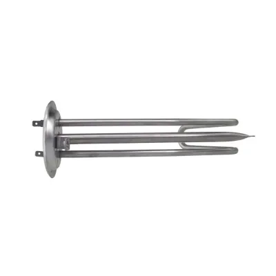 ТЭН RF 1500W, SG, нерж, D82, М6, клеммы под разъем, L215мм, горизонтальный, 220V