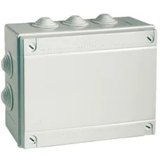 Коробка ответвит. с кабельными вводами, IP55, 380х300х120мм
