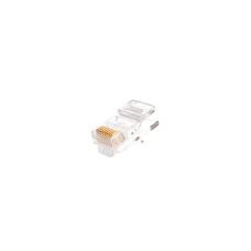 Коннектор RJ45/8P8C Кат5е 50мкд универсальный неэкран 100шт