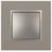 Кнопка ЭРА Elegance 14-1111-16 , 10АХ-250В, Elegance, титан