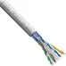 Витая пара F/UTP 4 пары кат 6 CU 0.57мм (23AWG) FLUKE test pass 305м серый PVC