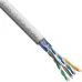 Витая пара F/UTP 4 пары кат 5e CCA 0.5мм (24AWG) 100м серый PVC