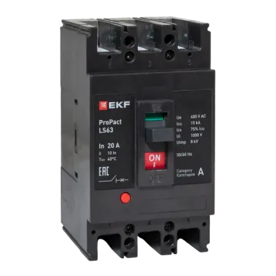 LS63 15кА 3P 20А ProPact EKF