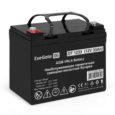 Аккумуляторная батарея ExeGate DT 1233-М5 (12V 33Ah, болт М5)
