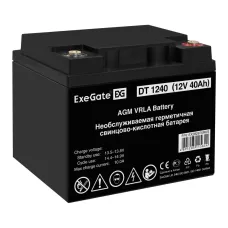 Аккумуляторная батарея ExeGate DT 1240-М6 (12V 40Ah, болт М6)