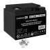 Аккумуляторная батарея ExeGate GP12400-М6 (12V 40Ah, болт М6)