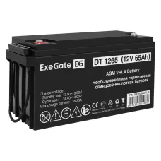Аккумуляторная батарея ExeGate DT 1265-М6 (12V 65Ah, болт М6)