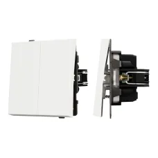 Механизм выключателя управления шторами SWT-TENDO-MKR2-SFPL-WH 230V, 10A, Белый, 1 пост