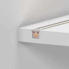 Профиль с экраном SL-MINI-3-H10-F12-2000 CHAMPAGNE GOLD Алюминий+пластик