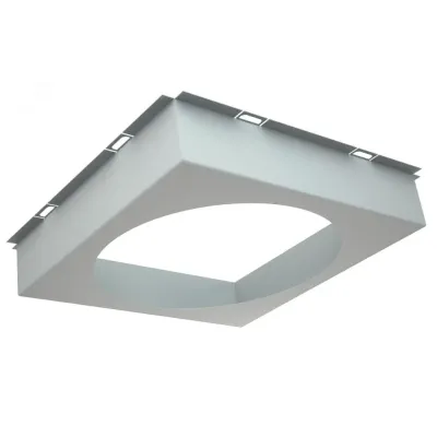 SPLIGHT FRAME ROUND ADJUSTABLE/R WH