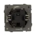 Механизм выключателя одноклавишный проходной SWT-TENDO-MKP1-PL-GD 230V, 10A, Золото светлое, 1 пост