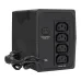 ИБП ExeGate Power Smart ULB-650.LCD.AVR.4C13 (650VA/360W, LCD, AVR, 4*C13, батарея 12V 7.2Ah, Black)