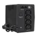 ИБП ExeGate Power Smart ULB-1000.LCD.AVR.4C13.RJ.USB (1000VA/550W, LCD, AVR, 4*C13, RJ45/11,USB, батарея 12V 9Ah, Black)