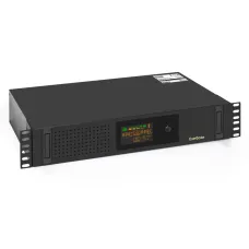 ИБП ExeGate ServerRM UNL-800.LCD.AVR.2SH.3C13.USB.2U (800VA/480W, Color LCD, AVR, 2*Schuko+3*C13, USB, батарея 12V 9Ah, 2U, установка в стойку, Black)
