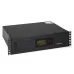 ИБП ExeGate ServerRM UNL-3000.LCD.AVR.2SH.3C13.USB.3U (3000VA/1800W, Color LCD, AVR, 2*Schuko+3*C13, USB, батарея 12V 7.2Ah - 2 шт., 3U, установка в стойку, Black)