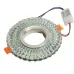 Светильник потолочный встраиваемый со светодиодной подсветкой 15LEDx2835 SMD 4000K, MR16 50W G5.3, прозрачный, хром, CD937 с драйвером в комплекте