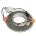 Светильник потолочный встраиваемый со светодиодной подсветкой 15LEDx2835 SMD 4000K, MR16 50W G5.3, прозрачный, хром, CD938 с драйвером в комплекте