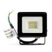 Прожектор светодиодный 2835 SMD 10W 4000K IP65 AC220V/50Hz, черный, LL-918