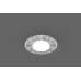 Светильник встраиваемый со светодиодной подсветкой 20LEDx2835 SMD 4000K, 15W GX53, без лампы, прозрачный, хром, CD4024 с драйвером в комплекте