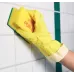 Перчатки латексные Контракт S, желтый Vileda Professional