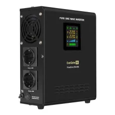 ИБП (инвертор, синус, для котла, настенный) ExeGate FineSine SX-800.LCD.AVR.2SH (800VA/500W, чистая синусоида, цветной LCD-дисплей, AVR, 2*Schuko, линейно-интерактивный, в