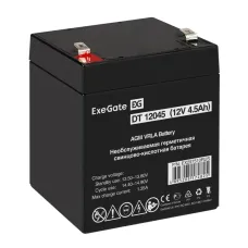 Аккумуляторная батарея ExeGate DT 12045-F2 (12V 4.5Ah, клеммы F2)