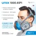 Респиратор фильтрующий UNIX 1000 марки А1+Р1 (3 рост)