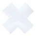 Коннектор фигурный для светодиодных линейных светильников ДБО-X белый 12Вт 4000К IP20 LUMA