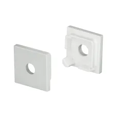 Заглушка SL-KANT-H16 SQUARE с отверстием (ARL, Пластик)
